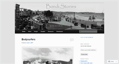 Desktop Screenshot of bondistories.com